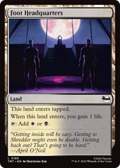 Foot Headquarters - Magic: The Gathering - MoxLand