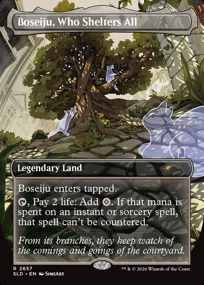 Boseiju, O Que Tudo Protege / Boseiju, Who Shelters All - Magic: The Gathering - MoxLand