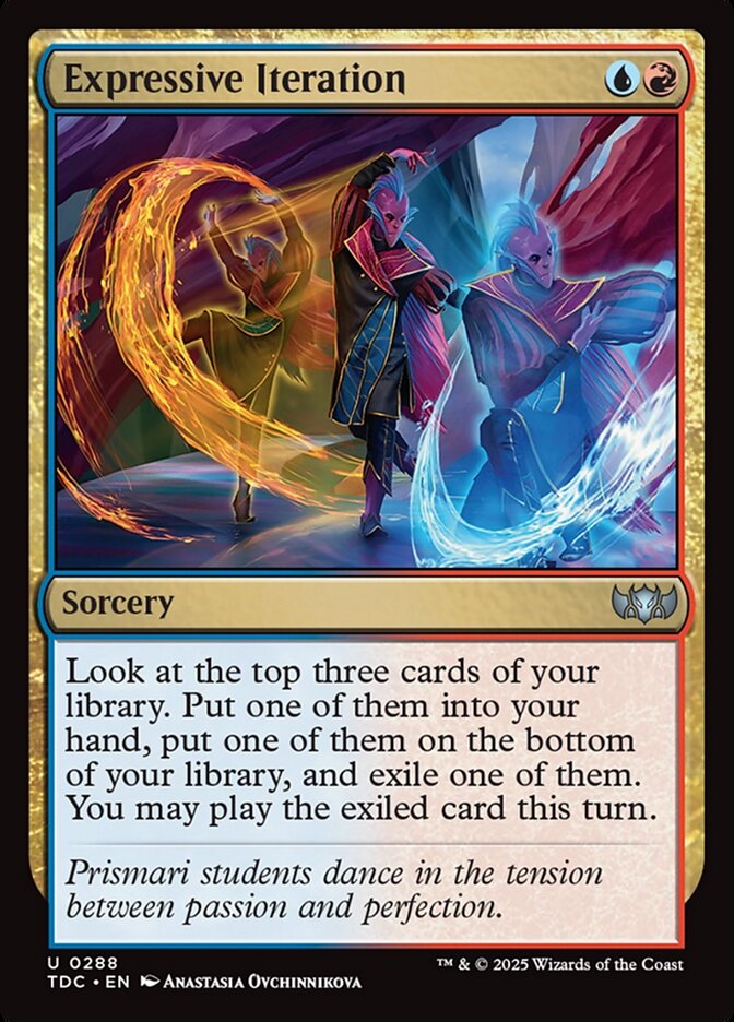 Iteração Expressiva / Expressive Iteration - Magic: The Gathering - MoxLand
