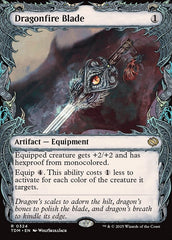 Lâmina do Fogo Dracônico / Dragonfire Blade - Magic: The Gathering - MoxLand