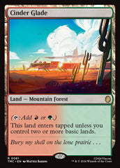 Clareira das Cinzas / Cinder Glade - Magic: The Gathering - MoxLand
