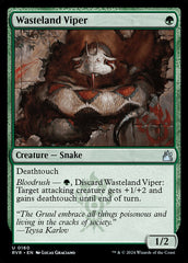 Víbora dos Ermos / Wasteland Viper - Magic: The Gathering - MoxLand