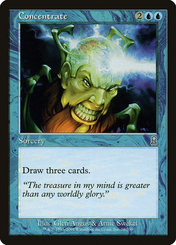 Concentrar / Concentrate - Magic: The Gathering - MoxLand