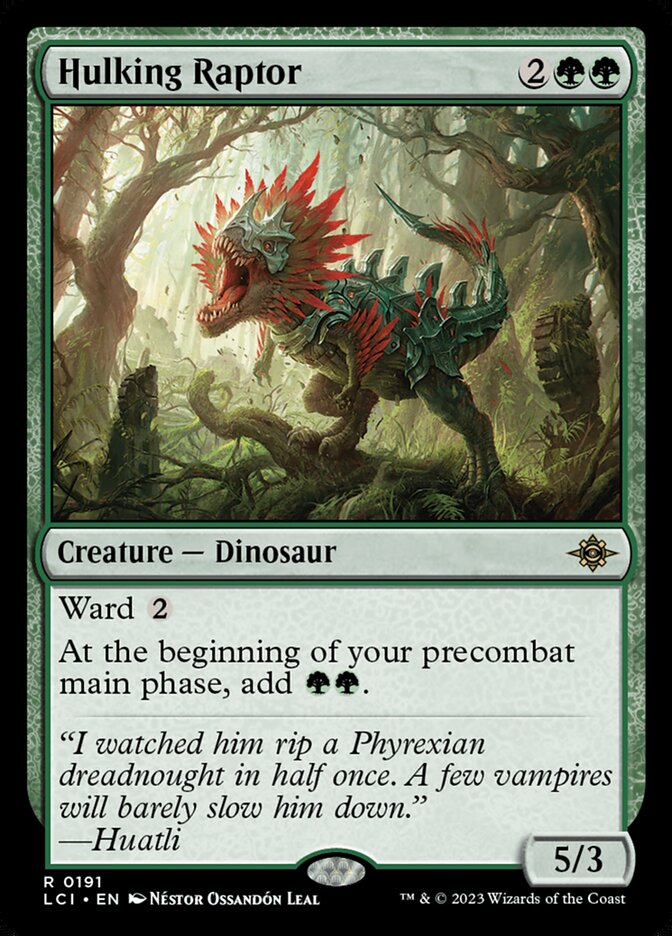 Raptor Corpulento / Hulking Raptor - Magic: The Gathering - MoxLand