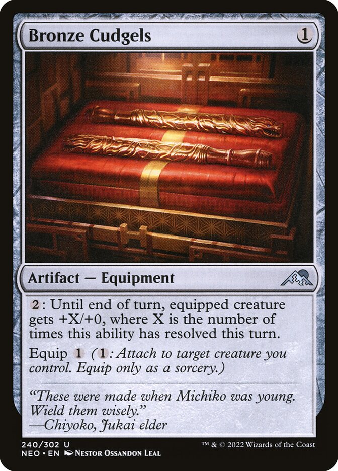 Clavas de Bronze / Bronze Cudgels - Magic: The Gathering - MoxLand
