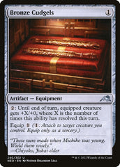 Clavas de Bronze / Bronze Cudgels - Magic: The Gathering - MoxLand