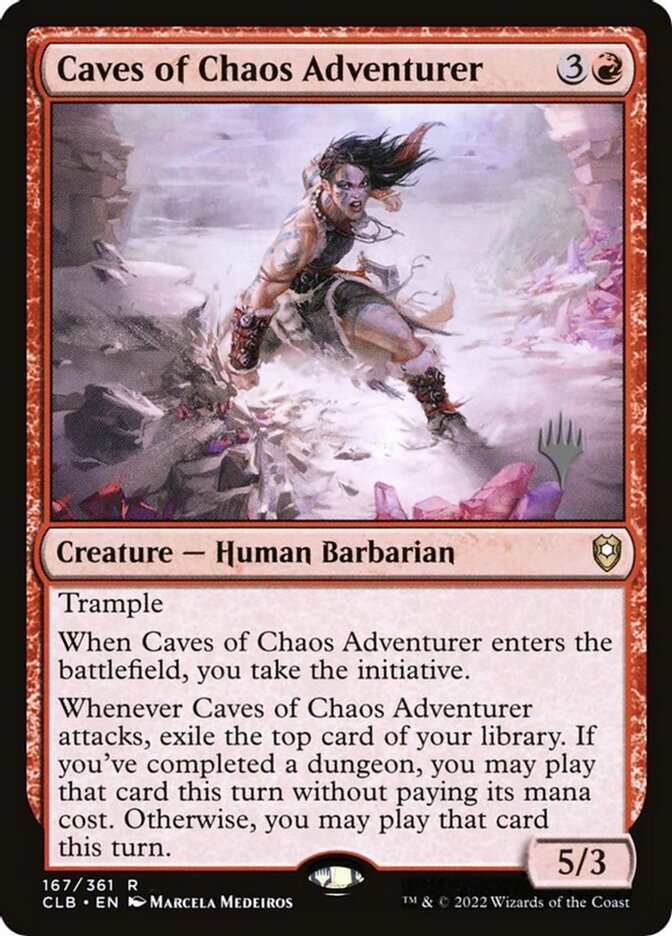 Aventureira das Cavernas do Caos / Caves of Chaos Adventurer - Magic: The Gathering - MoxLand