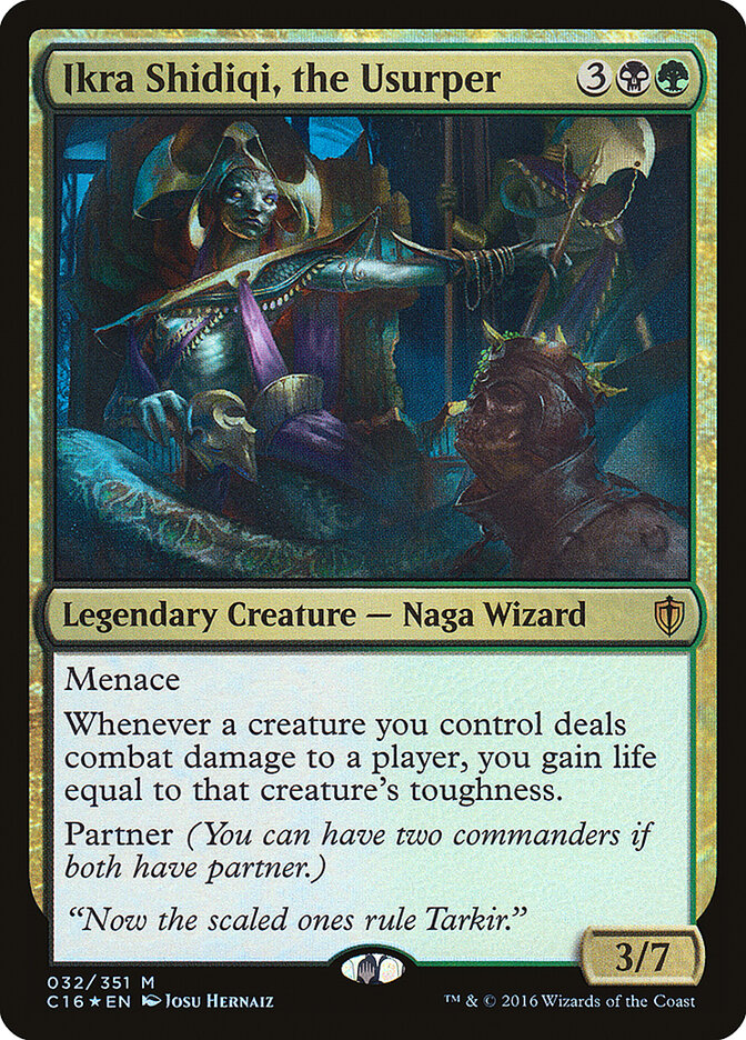 Ikra Shidiqi, a Usurpadora / Ikra Shidiqi, the Usurper - Magic: The Gathering - MoxLand