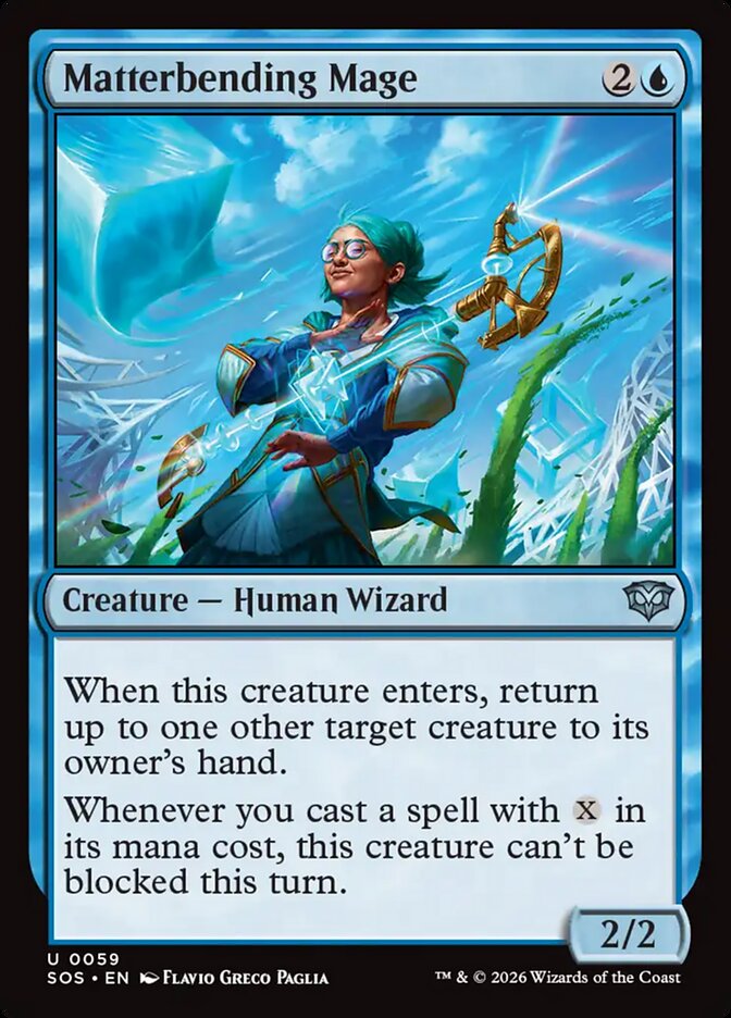Matterbending Mage - Magic: The Gathering - MoxLand