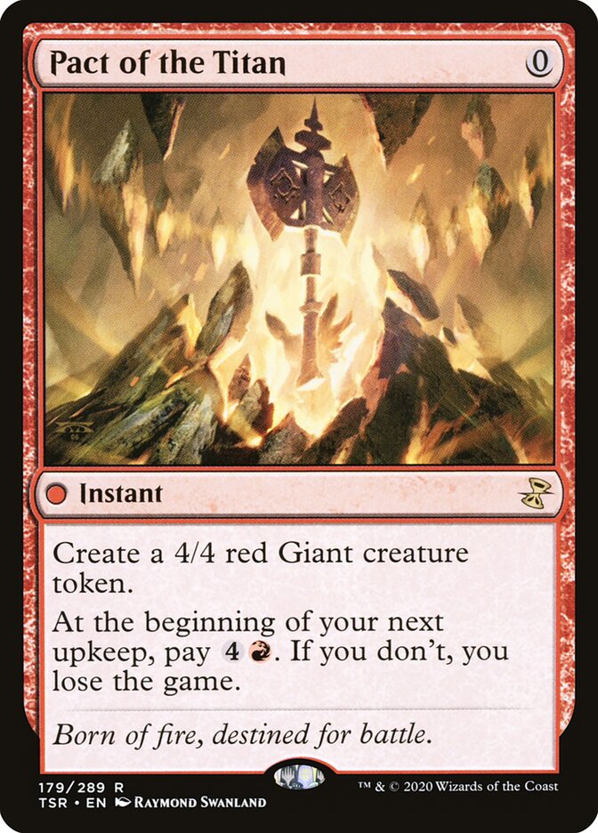 Pacto do Titã / Pact of the Titan - Magic: The Gathering - MoxLand