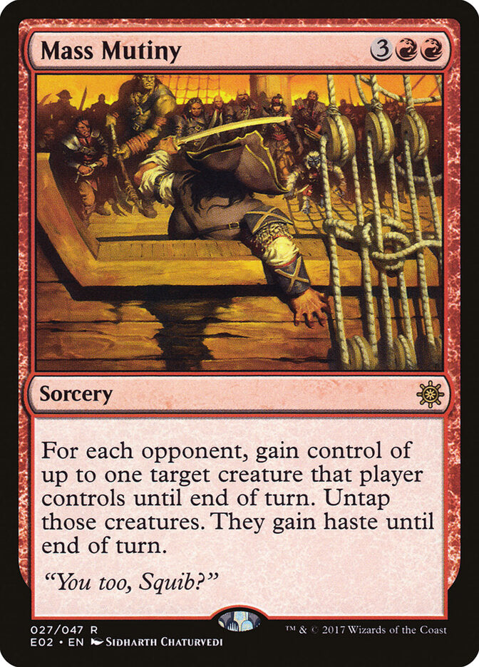 Mass Mutiny - Magic: The Gathering - MoxLand