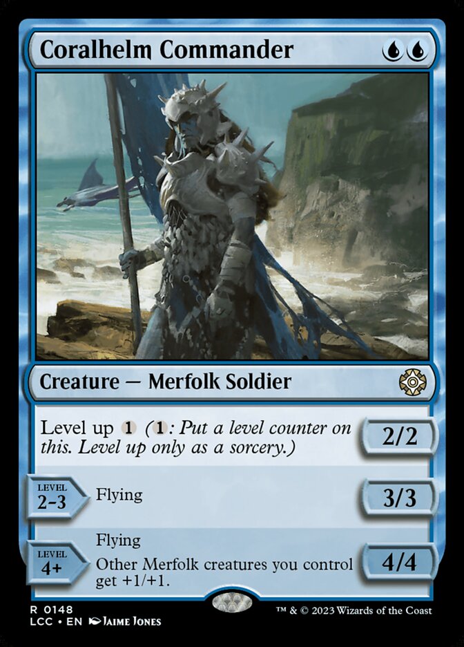 Comandante do Elmo de Coral / Coralhelm Commander - Magic: The Gathering - MoxLand