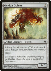 Golem de Óxida / Oxidda Golem - Magic: The Gathering - MoxLand