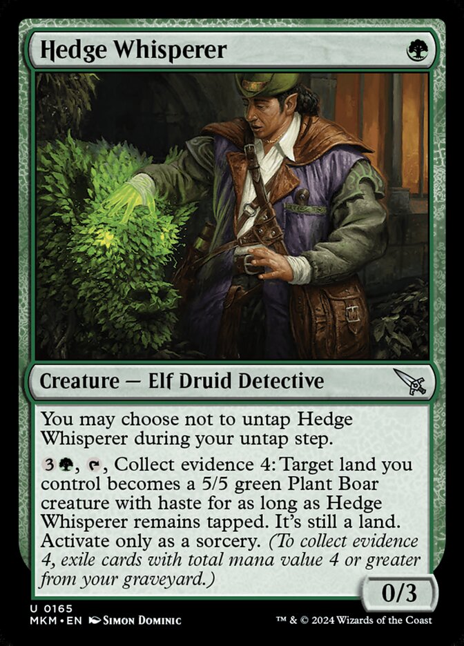 Sussurrador da Sebe / Hedge Whisperer - Magic: The Gathering - MoxLand