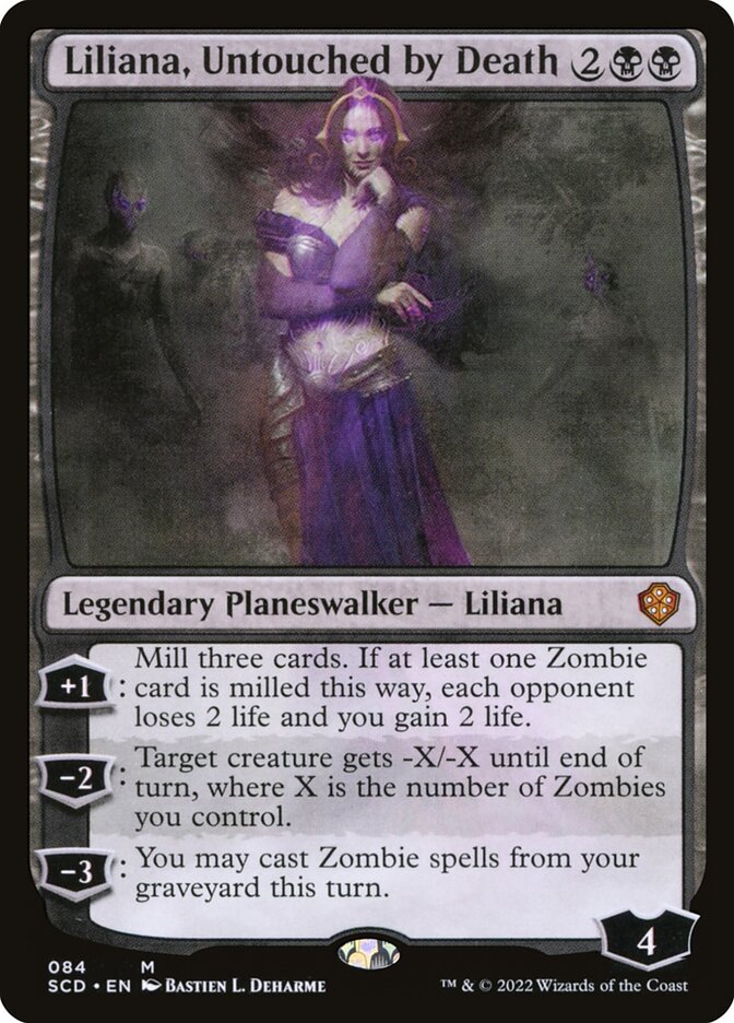 Liliana, Intocada pela Morte / Liliana, Untouched by Death - Magic: The Gathering - MoxLand