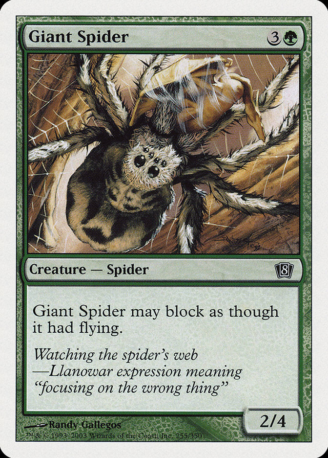 Aranha Gigante / Giant Spider - Magic: The Gathering - MoxLand