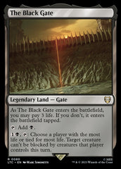 O Portão Negro / The Black Gate - Magic: The Gathering - MoxLand