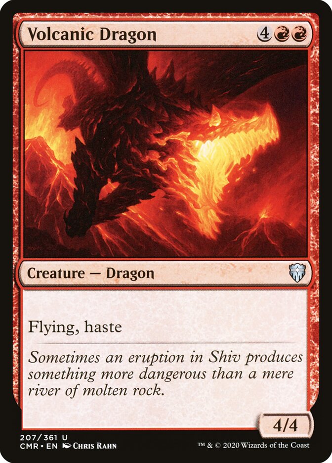 Dragão Vulcânico / Volcanic Dragon - Magic: The Gathering - MoxLand