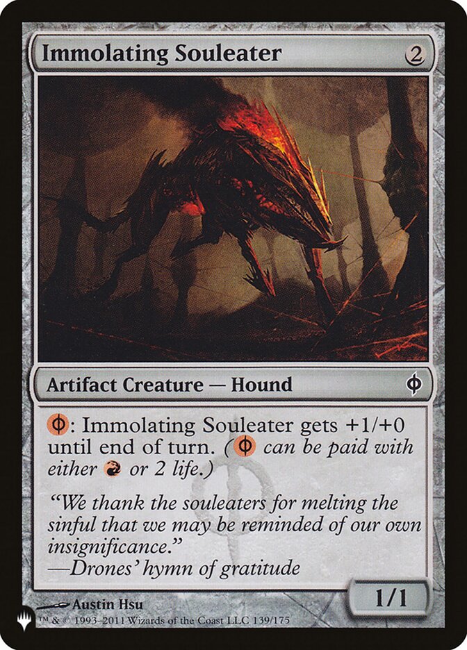 Devora-almas Imolador / Immolating Souleater - Magic: The Gathering - MoxLand