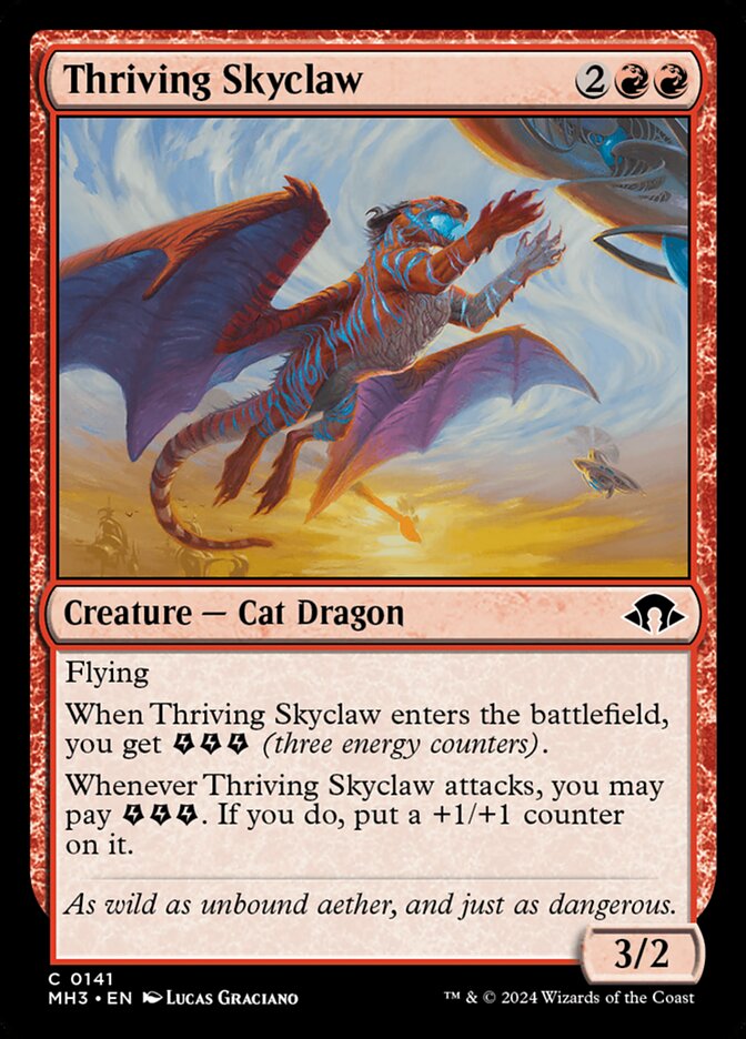 Garra-aérea Vigorosa / Thriving Skyclaw - Magic: The Gathering - MoxLand