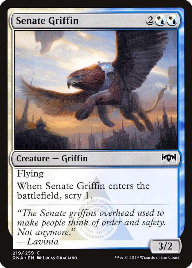 Grifo do Senado / Senate Griffin - Magic: The Gathering - MoxLand