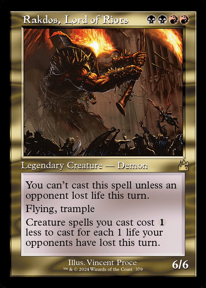 Rakdos, Senhor dos Tumultos / Rakdos, Lord of Riots - Magic: The Gathering - MoxLand