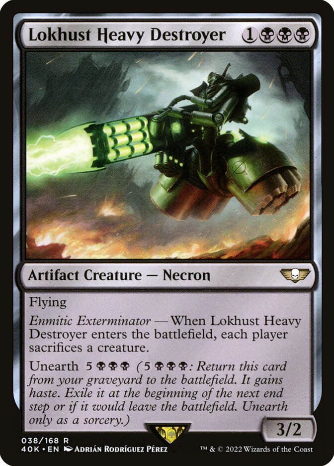 Destruidor Pesado Lokhust / Lokhust Heavy Destroyer - Magic: The Gathering - MoxLand
