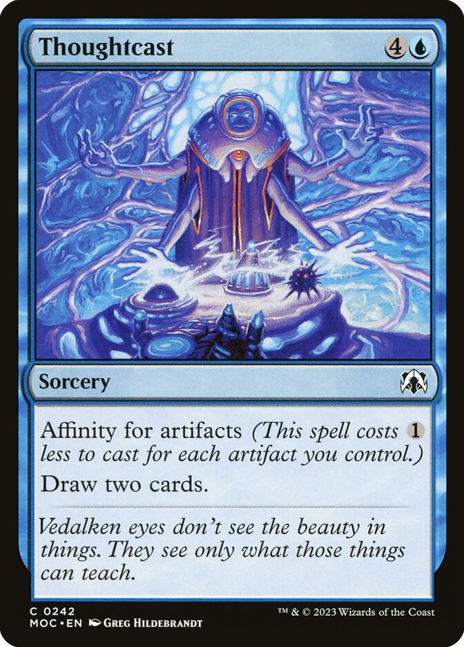 Conjurado por Pensamento / Thoughtcast - Magic: The Gathering - MoxLand