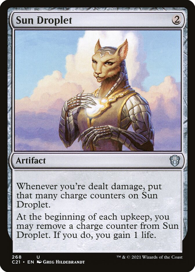 Gotícula de Sol / Sun Droplet - Magic: The Gathering - MoxLand