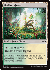 Bosque Radiante / Radiant Grove - Magic: The Gathering - MoxLand