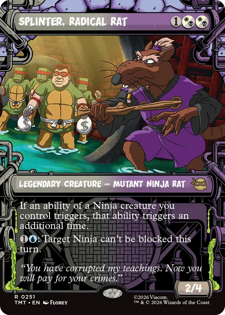 Splinter, Radical Rat - Magic: The Gathering - MoxLand
