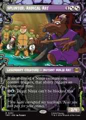 Splinter, Radical Rat - Magic: The Gathering - MoxLand