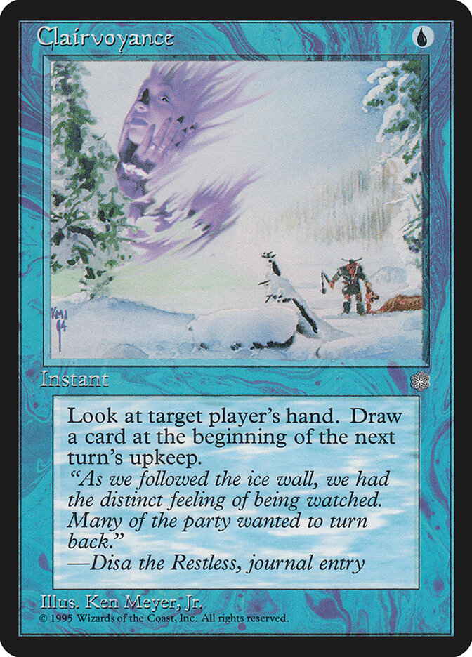 Clarividência / Clairvoyance - Magic: The Gathering - MoxLand