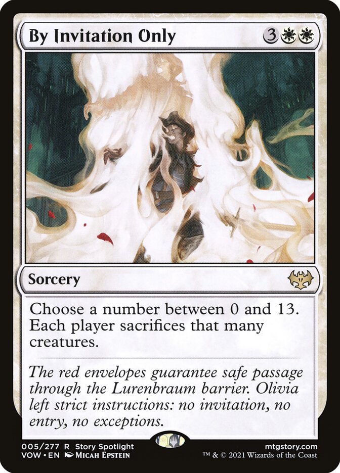 Só para Convidados / By Invitation Only - Magic: The Gathering - MoxLand