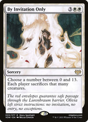 Só para Convidados / By Invitation Only - Magic: The Gathering - MoxLand