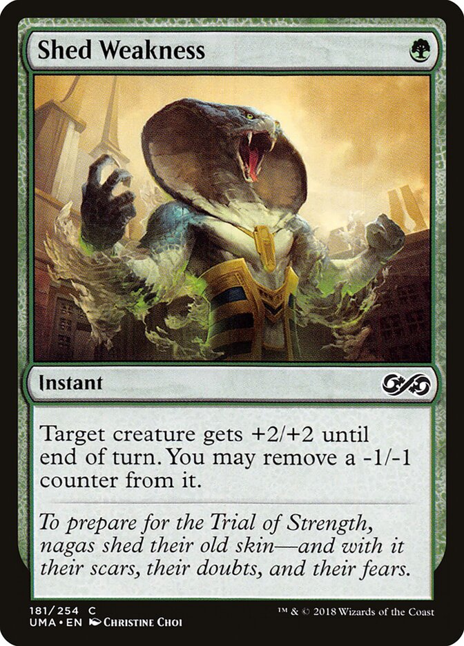 Eliminar Fraqueza / Shed Weakness - Magic: The Gathering - MoxLand