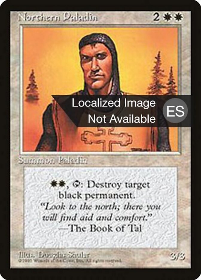 Paladino do Norte / Northern Paladin - Magic: The Gathering - MoxLand
