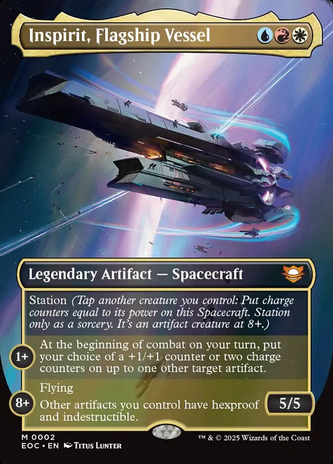 Inspirit, Flagship Vessel - Magic: The Gathering - MoxLand