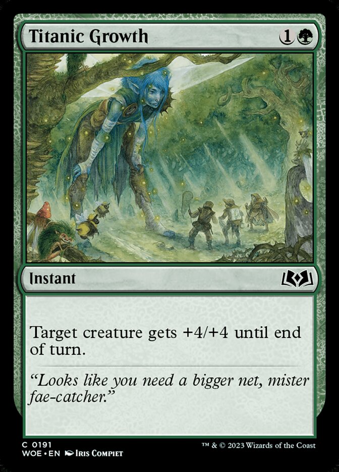 Crescimento Titânico / Titanic Growth - Magic: The Gathering - MoxLand