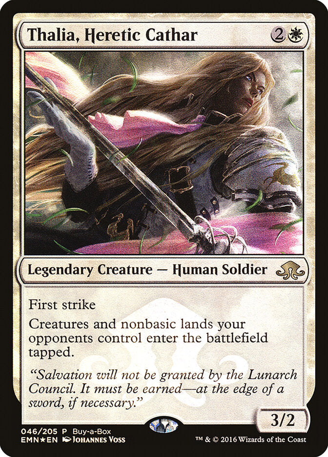 Thalia, Cátara Herege / Thalia, Heretic Cathar - Magic: The Gathering - MoxLand