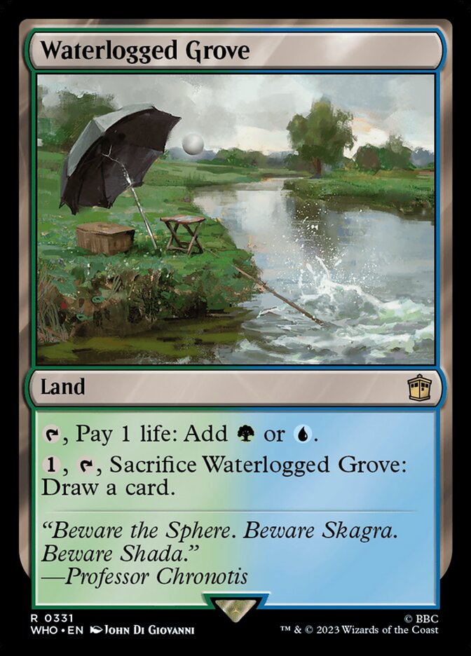 Bosque Encharcado / Waterlogged Grove - Magic: The Gathering - MoxLand