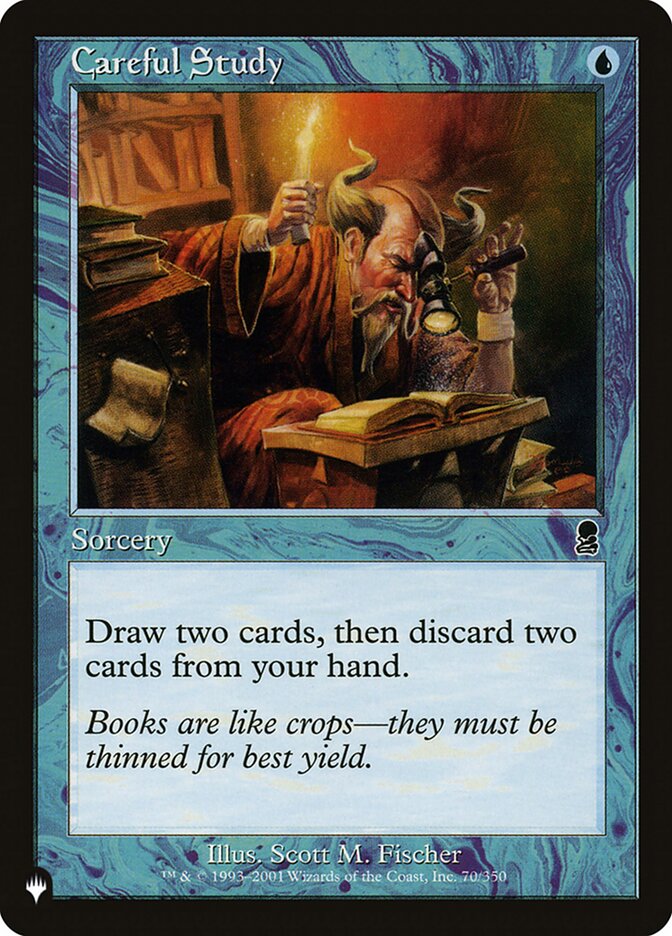 Estudo Cuidadoso / Careful Study - Magic: The Gathering - MoxLand