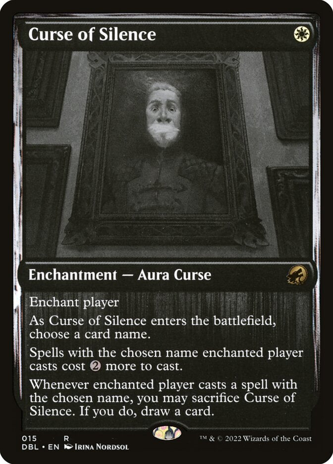 Maldição do Silêncio / Curse of Silence - Magic: The Gathering - MoxLand