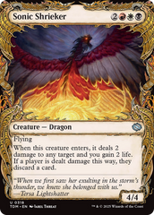 Bradador Sônico / Sonic Shrieker - Magic: The Gathering - MoxLand