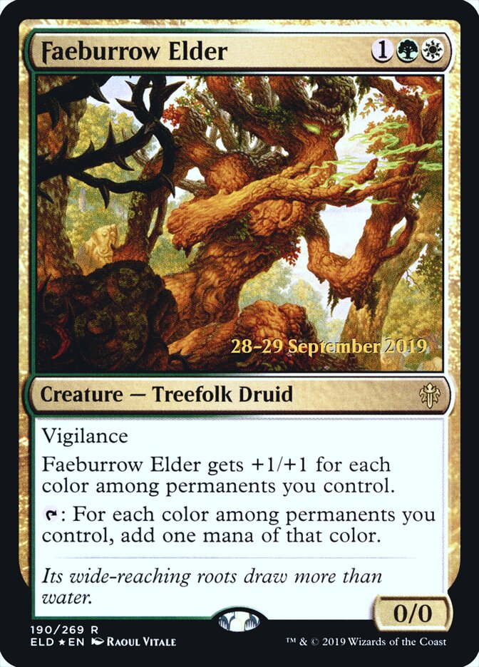Anciã de Toca das Fadas / Faeburrow Elder - Magic: The Gathering - MoxLand