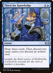 Sede por Conhecimento / Thirst for Knowledge - Magic: The Gathering - MoxLand