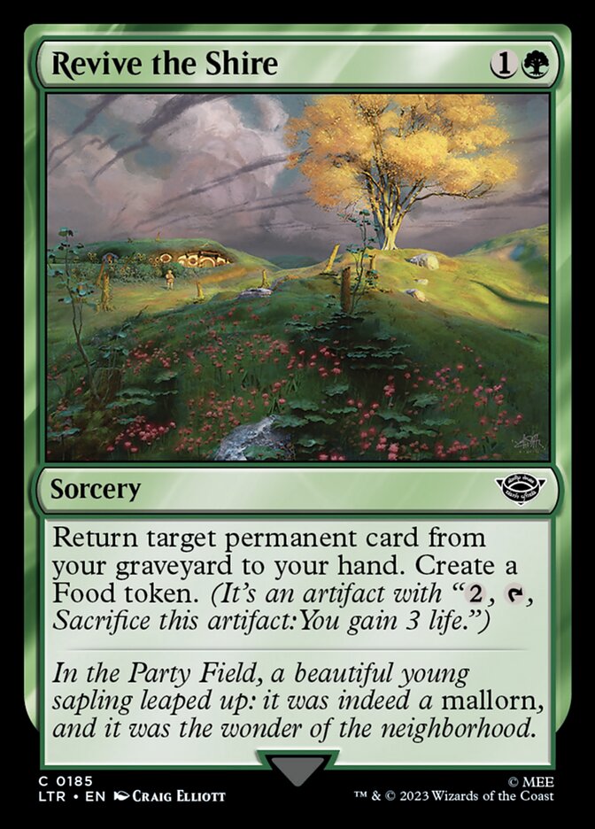 Revitalizar o Condado / Revive the Shire - Magic: The Gathering - MoxLand