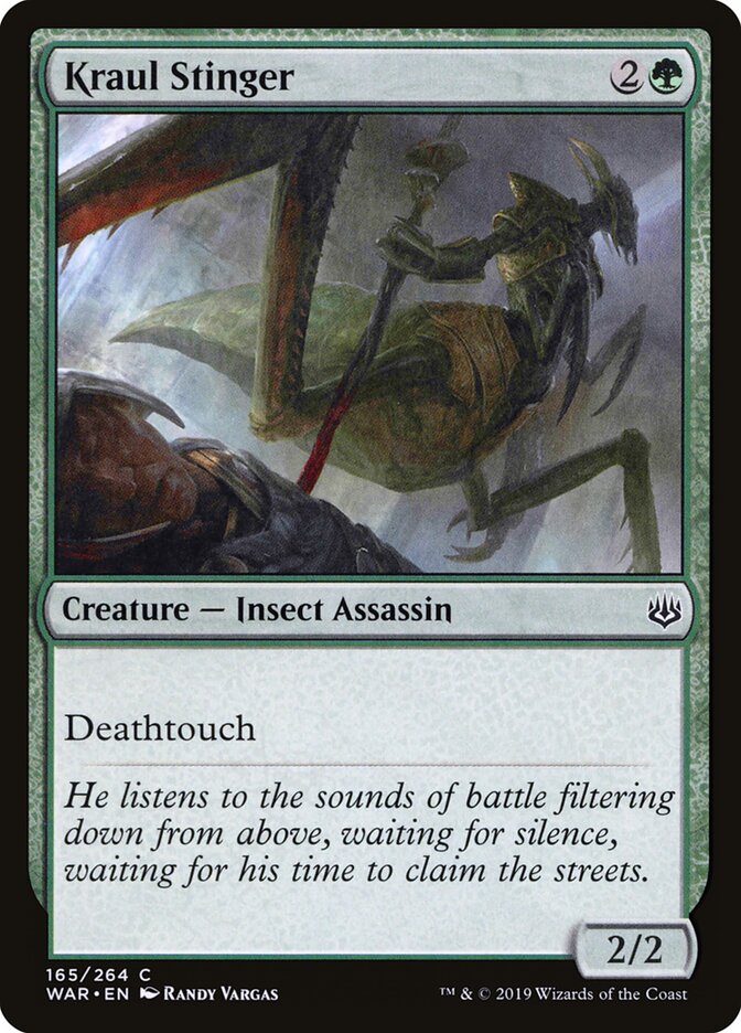 Aguilhoador Kraul / Kraul Stinger - Magic: The Gathering - MoxLand
