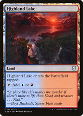 Lago Montanhês / Highland Lake - Magic: The Gathering - MoxLand