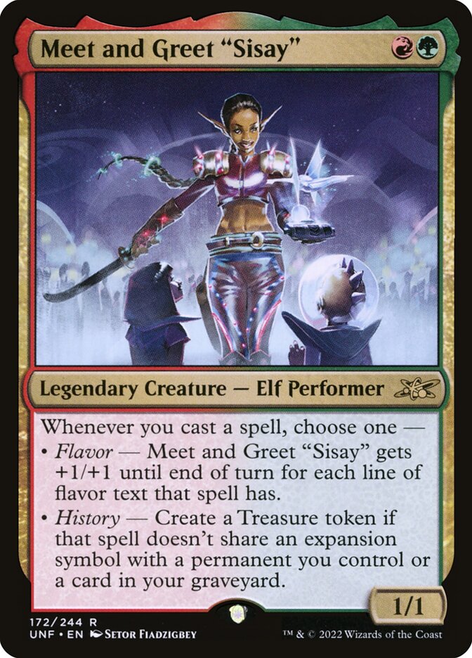 Meet and Greet "Sisay" - Magic: The Gathering - MoxLand